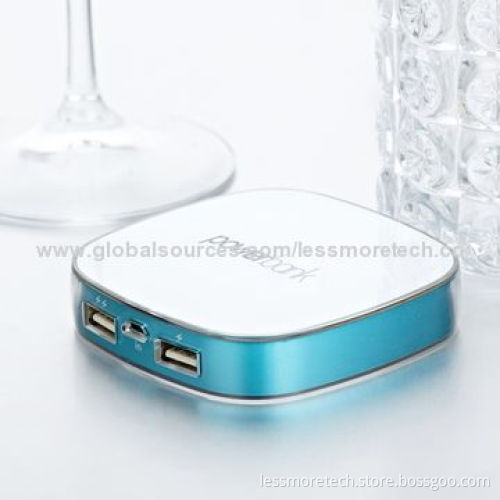 Crystal Power Bank, 5,500mAh, Crystal Housing and Private Mode